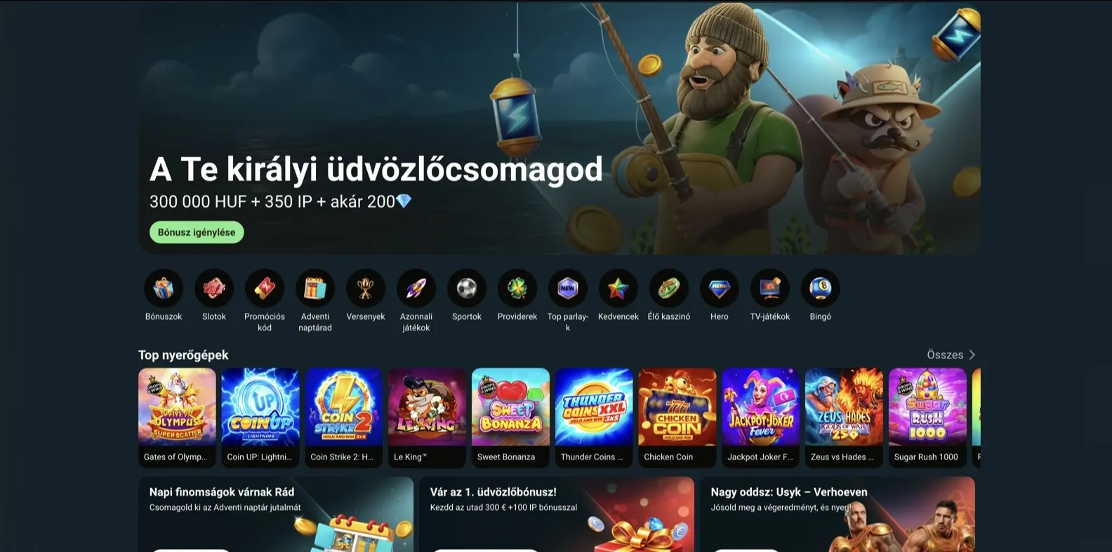 RoyalSea online kaszinó bemutató